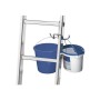 Hook for hanging buckets on ladders Hook for hanging buckets on ladders
