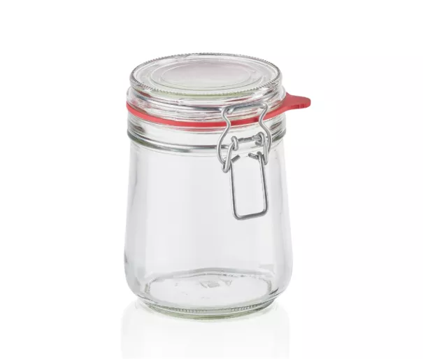 Hermētiska burciņa stikla 800ml