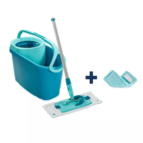 Clean Twist M Ergo floor cleaning set + Clean Twist M Ergo Static Plus replacement pad