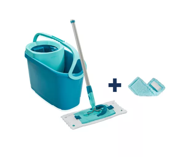 Clean Twist M Ergo floor cleaning set + Clean Twist M Ergo Static Plus replacement pad