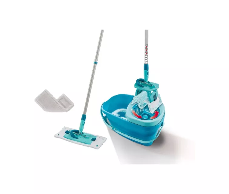 Grīdas uzkopšanas komplekts Clean Twist M Ergo + main. lupata Clean Twist M Ergo Superduster 33cm