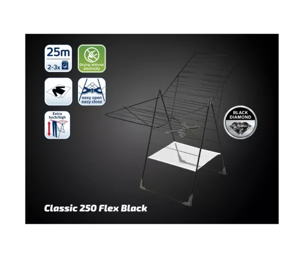 LEIFHEIT Veļas žāvētājs Classic 250 Flex