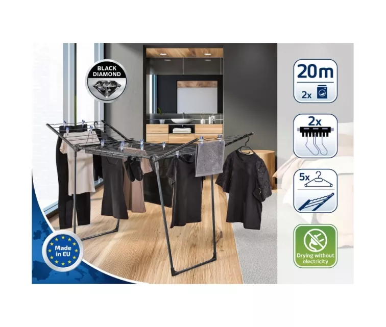 Kuivati ​​Pegasus 200 Solid Black