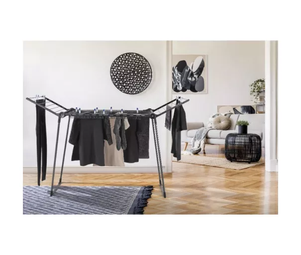 LEIFHEIT Drabužių džiovintuvas Pegasus 150 Solid Black