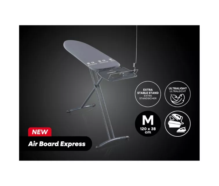Ironing board Air Board Express M Black 120x38cm