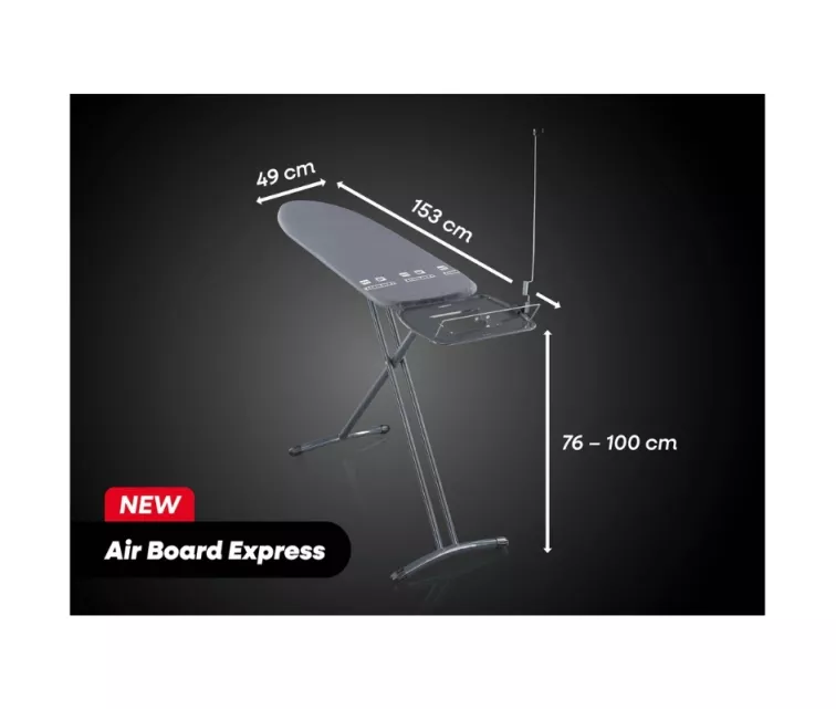 Ironing board Air Board Express M Black 120x38cm