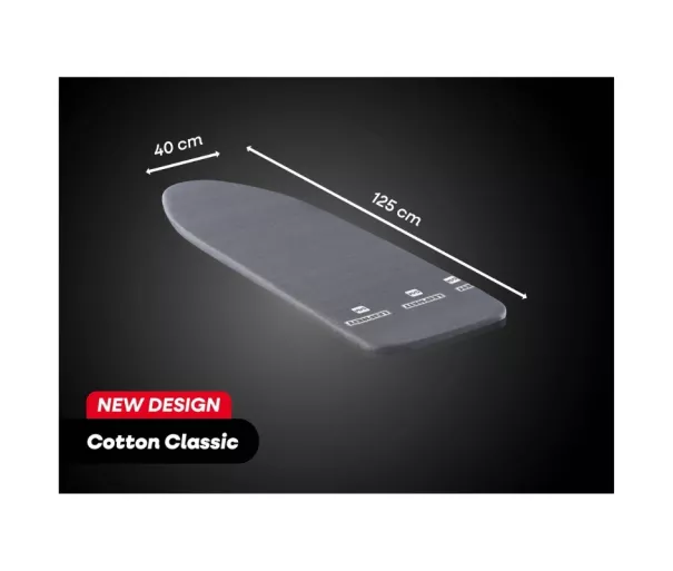 Ironing Board Cloth Cotton Comfort S/M 125x40cm
