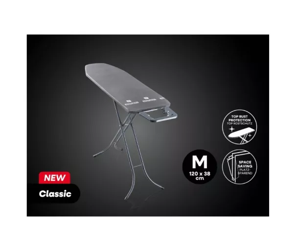 Lyginimo lenta Classic M, juoda, 120x38cm