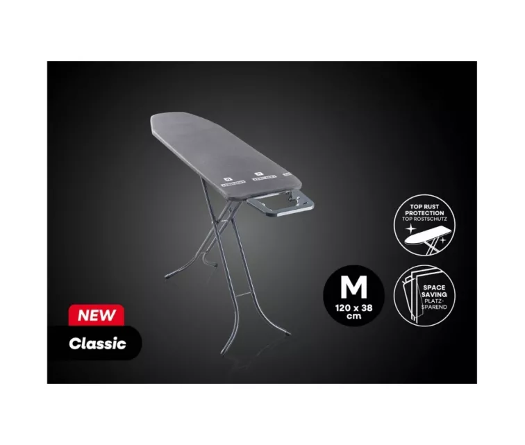 Gludināmais dēlis Classic M Black 120x38cm