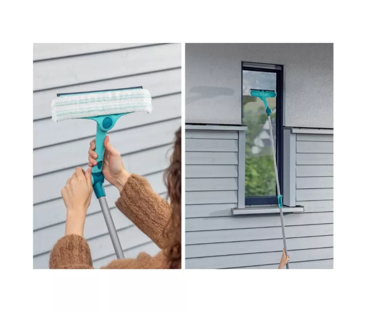 Window brush with telescopic handle Window & frame wiper 4in1 Telescope 2m