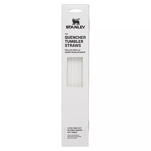 Salmiņu komplekts 4 gab. termokrūzēm The Quencher Travel Tumbler caurspīdīgi