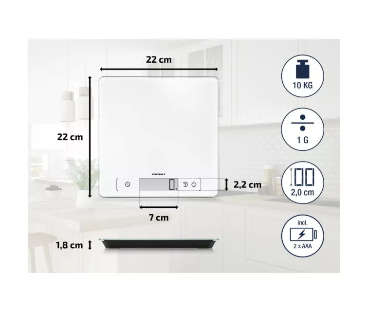 Elektroniskie virtuves svari Page Comfort 400