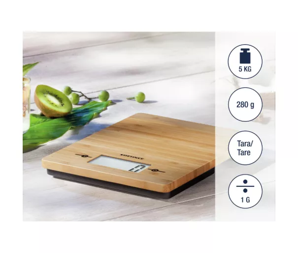Electronic kitchen scales Bamboo