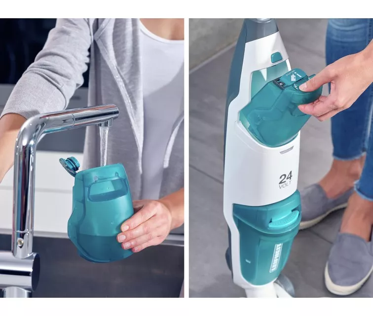 Akumuliatorinis dulkių siurblys / grindų valytuvas Regulus Aqua PowerVac Pro