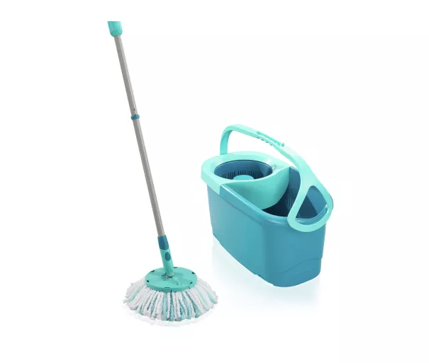 LEIFHEIT Floor Cleaning Set Clean Twist Disc Mop Ergo