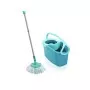 LEIFHEIT Floor Cleaning Set Clean Twist Disc Mop Ergo
