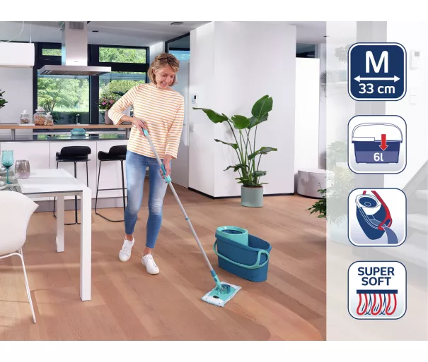 Põrandapuhastuskomplekt Leifheit Clean Twist M Ergo