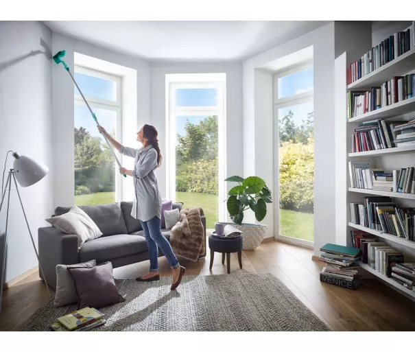 LEIFHEIT Putekļu birste ar teleskopisku kātu 140–220cm Dusty