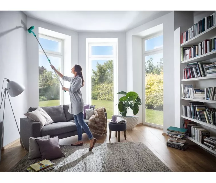 LEIFHEIT Putekļu birste ar teleskopisku kātu 140–220cm Dusty