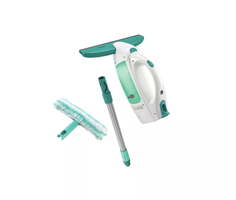 LEIFHEIT Vakuuma logu tīrītājs Dry&Clean ar logu mazgātāju un kātu 43cm