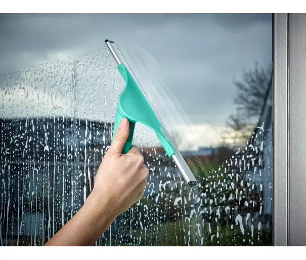 LEIFHEIT Logu tīrīšanas komplekts ar teleskopisku kātu 145-415cm Window Slider XL