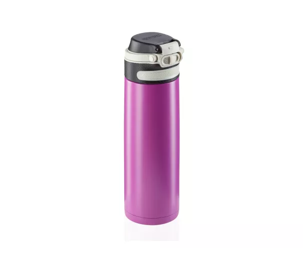 Termopuodelis LEIFHEIT Flip 600 ml, violetinės spalvos