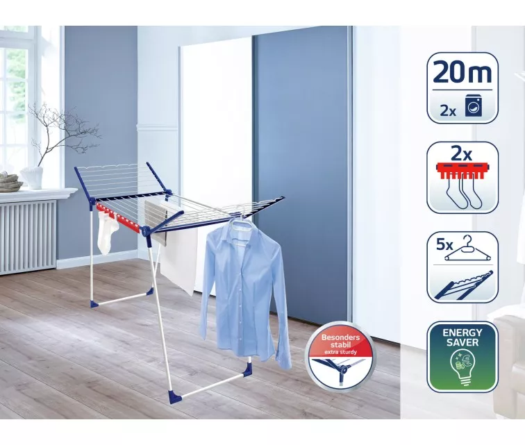 LEIFHEIT Drabužių džiovintuvas Pegasus 200 Solid