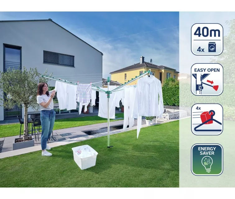 LEIFHEIT Veļas žāvētājs rotējošs Linomatic V 400