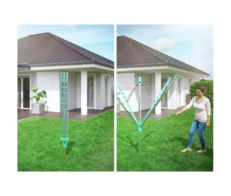 LEIFHEIT Rotacinė drabužių džiovyklė Linomatic 500 Easy