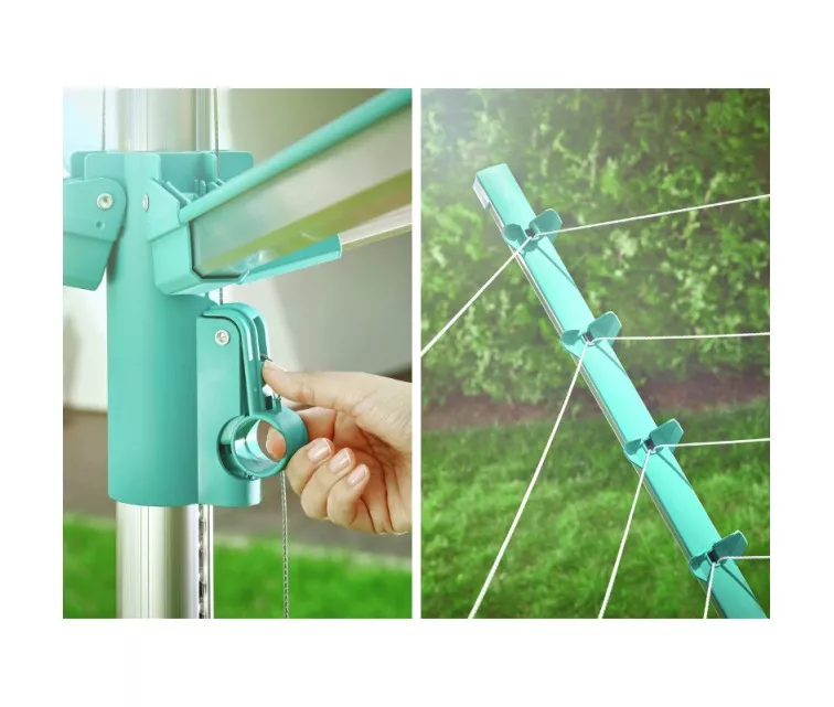 LEIFHEIT Rotacinė drabužių džiovyklė Linomatic 500 Easy