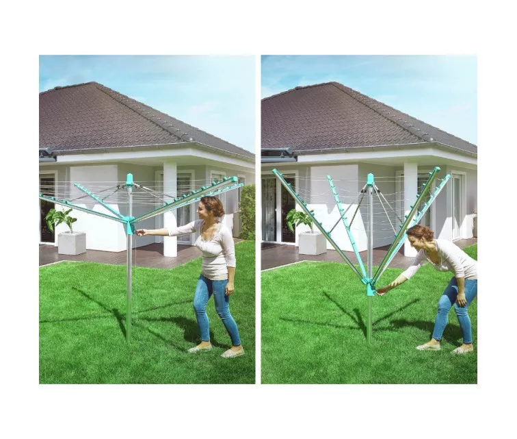 LEIFHEIT Rotacinė drabužių džiovyklė Linomatic 500 Easy