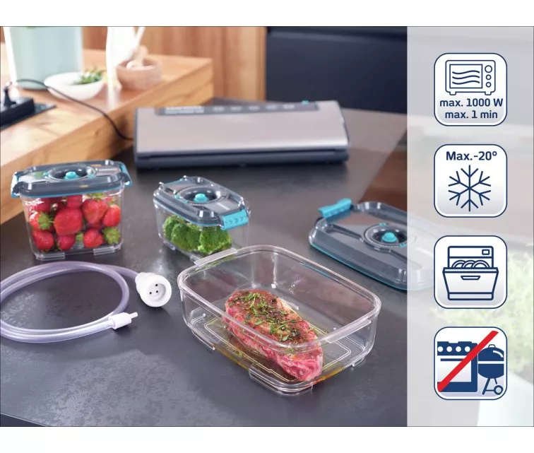 LEIFHEIT Vacuum container set for Vacu Power vacuum appliances