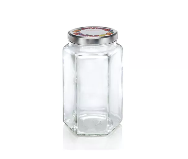 LEIFHEIT Sešstūra burciņa stikla 1700ml