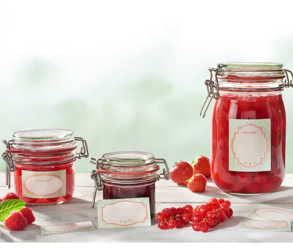 LEIFHEIT Jar decorating sticker set pastel